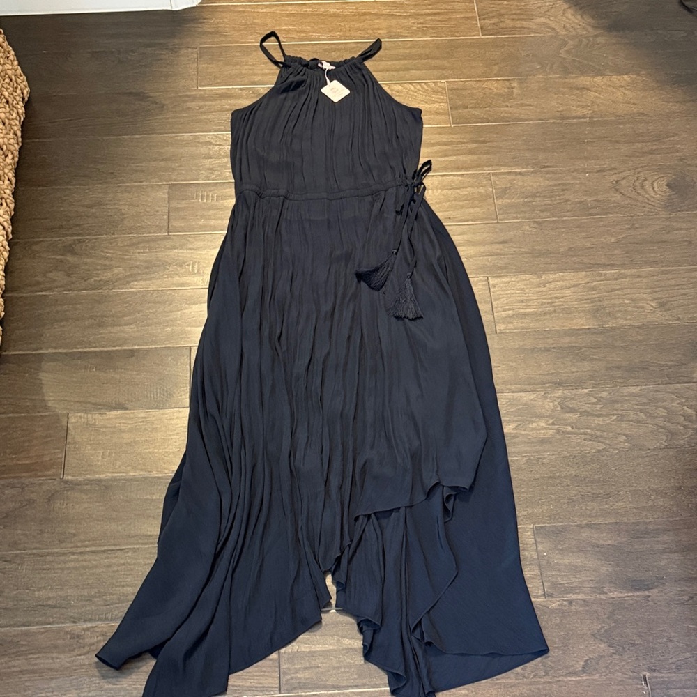 Calypso St. Barth Midnight Blue Maxi Dress